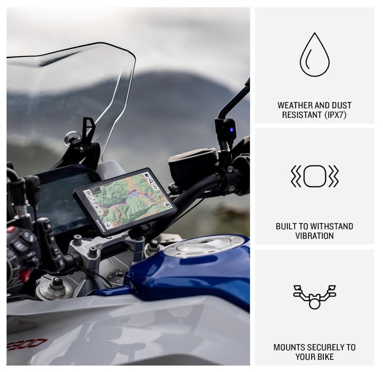 Garmin Zumo XT3 Rugged Motorcycle GPS Navigator | Wearable4U Power Bank Bundle