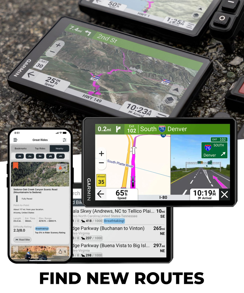 Garmin Zumo XT3 Rugged Motorcycle GPS Navigator | Wearable4U Power Bank Bundle