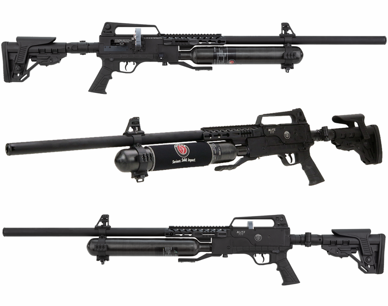 Hatsan Blitz 777 .25 Cal 1020 FPS 45 FPE PCP Air Rifle (HGBlitz725)