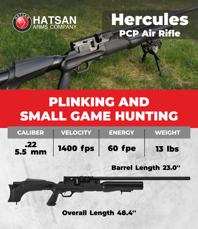 Hatsan Hercules QE Quiet Energy Air Rifle