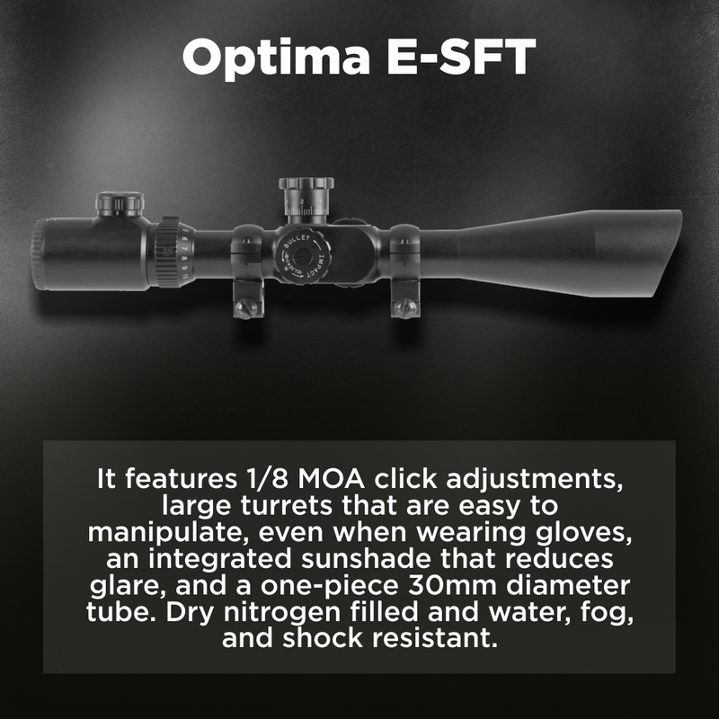 Hatsan Optima E-SFT 4-16X44 AirRifle Riflescope with 11mm Dovetail Mounts