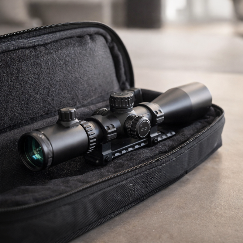 Hatsan Optima E-SFT 4-16X44 AirRifle Riflescope with 11mm Dovetail Mounts