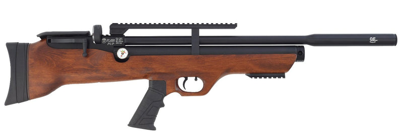 Hatsan FlashPup QE PG Wood .22 Caliber PCP Air Rifle (HGFlashPup-22QEPG)
