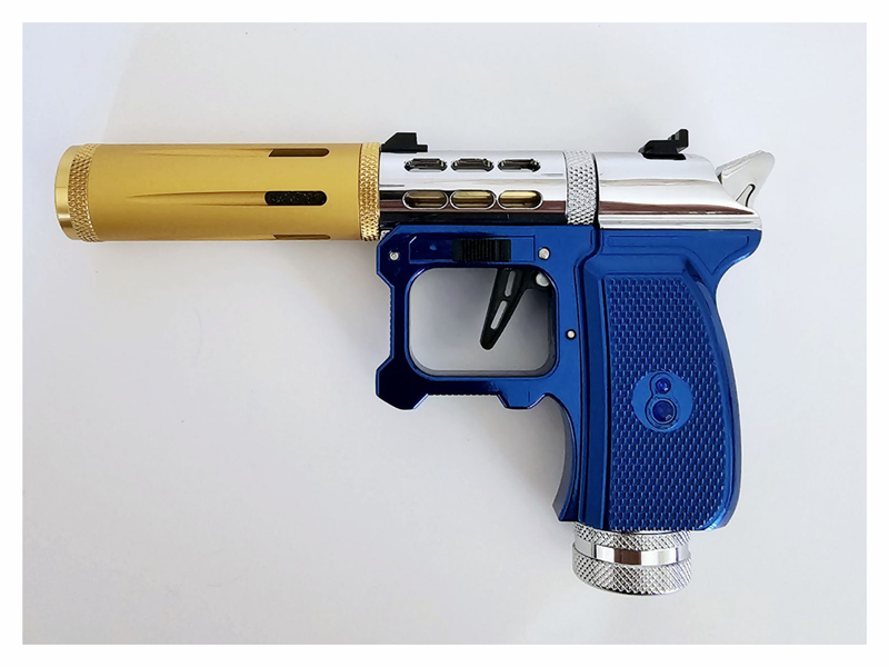 Hawki Gem Air-Wave Barrel for Gem CO2 Air Pistol, Compatible with 4.5mm BBs and Modifiable for 6mm Airsoft BBs, Stylish and Durable Design  (Hi-G-AWBrl)