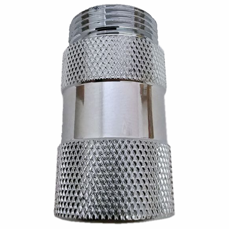 Hawki Gem 12g CO2 Adaptor, Chrome-Plated Upgrade for Gem CO2 Air Pistol, Enhancing Grip & Compatibility with 12-Gram CO2 Cylinders (Hi-G-CO2-Adpt)