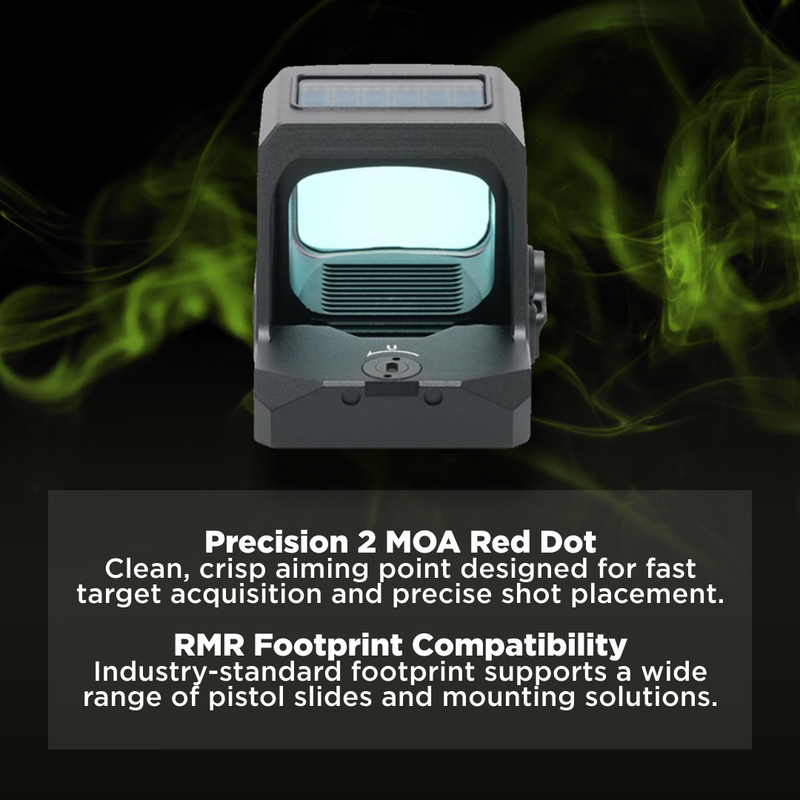 Holosun 2 MOA Red Dot 7075 Aluminum Shake Awake (HS407C-X3-RD)