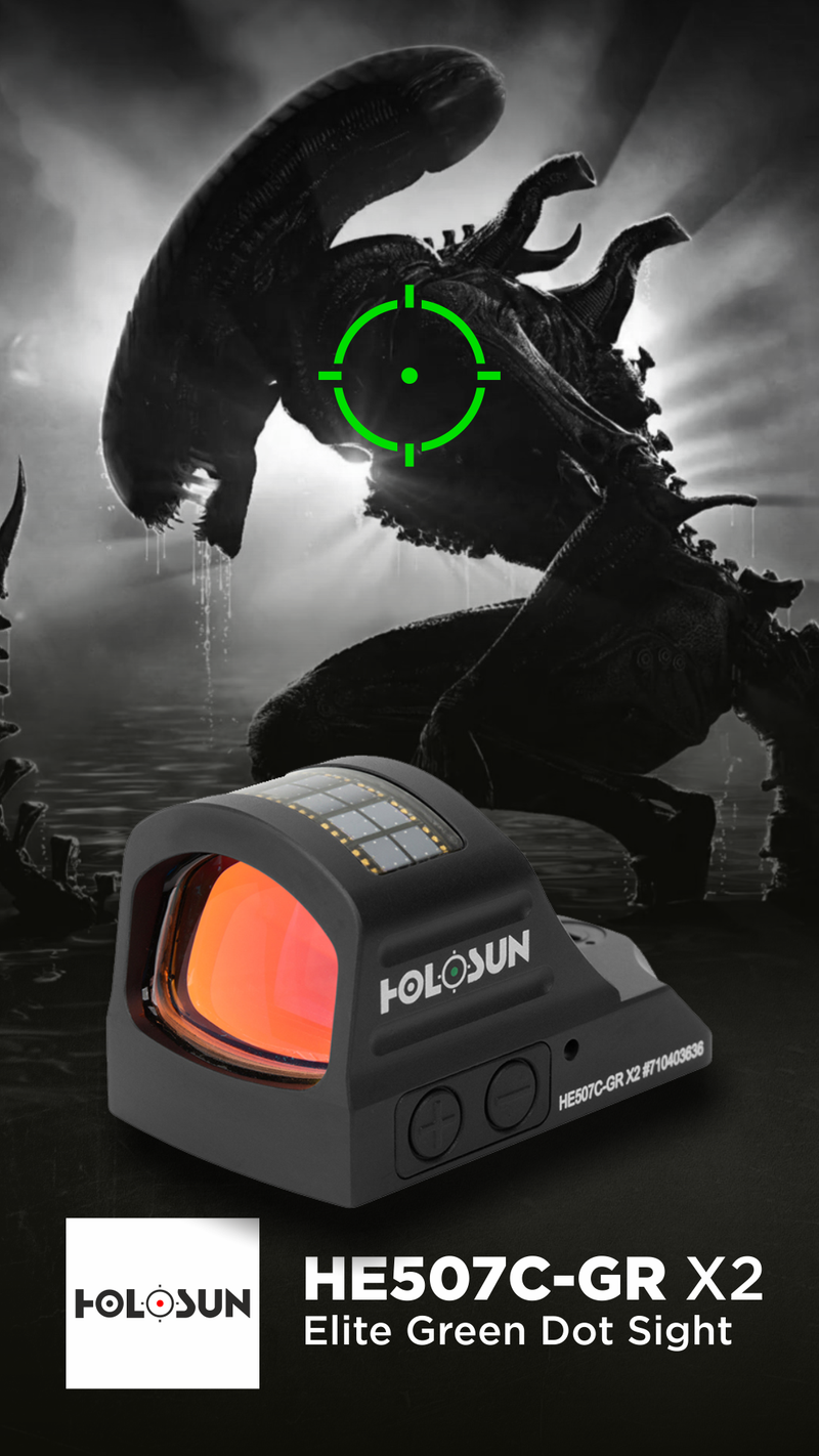 Holosun Elite Green Dot Sight HE507C-GR X2
