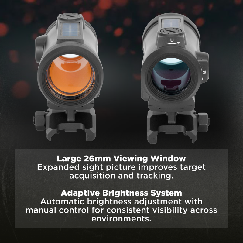 Holosun Gold Special Purpose Reticle Solar Shake Awake Sight (ARO-EVO-SPR-GD)