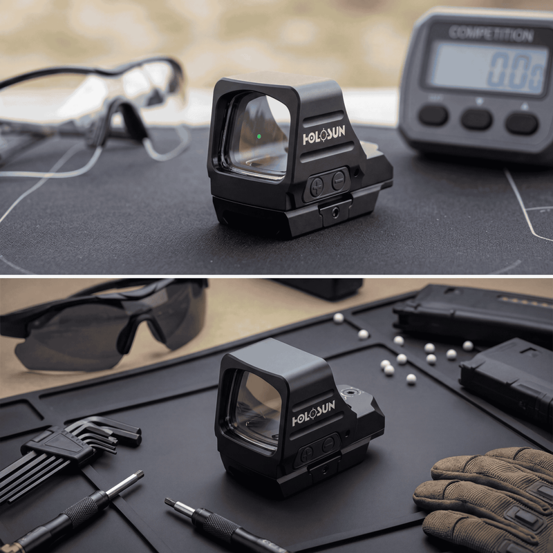 Holosun Green 6 MOA Shake Awake Reflex Dot Sight (HE407COMP-GR6)