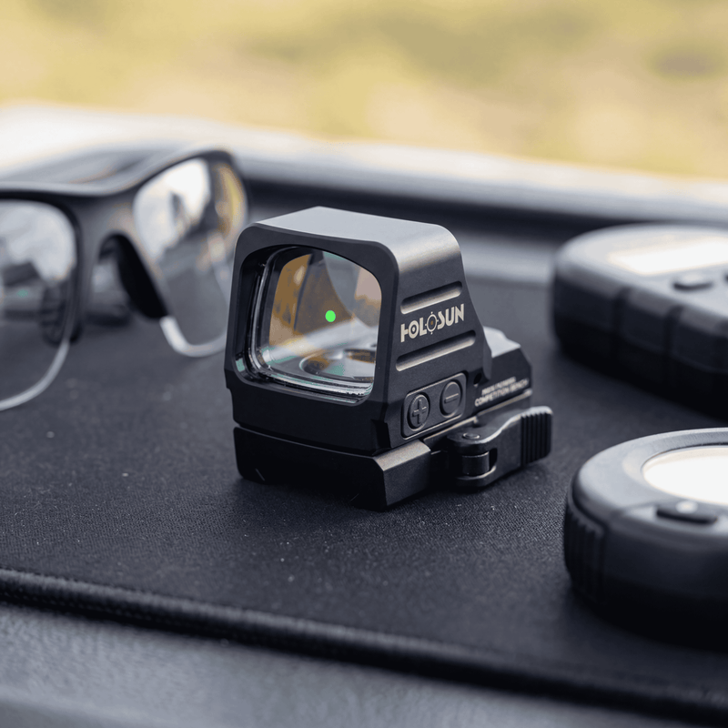 Holosun Green 6 MOA Shake Awake Reflex Dot Sight (HE407COMP-GR6)
