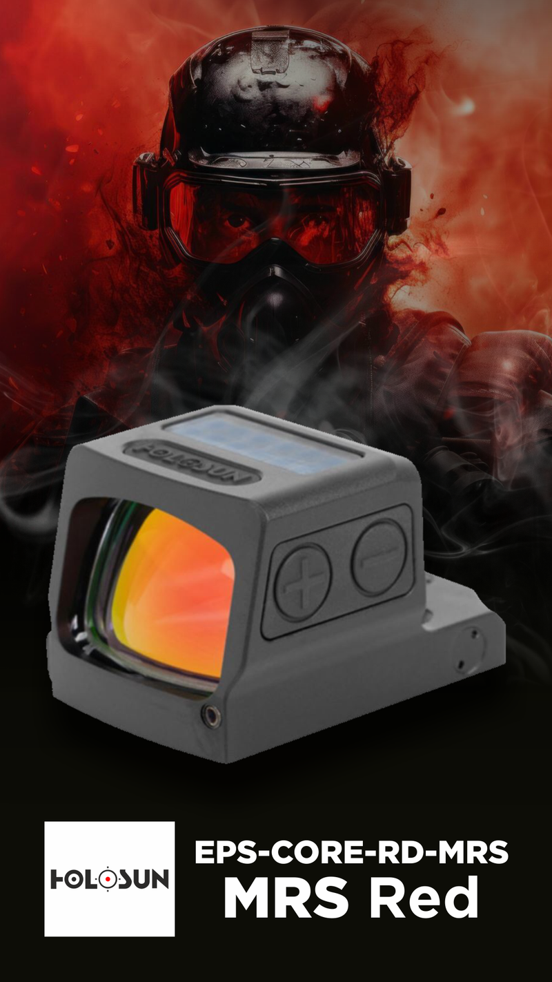 Holosun RMSc 3 MOA Dot & 32 MOA Circle Multi-Reticle Enclosed Red Dot (EPS-CORE-RD-MRS)