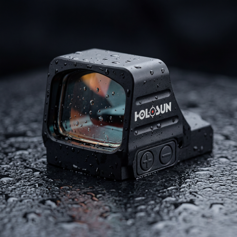 Holosun Red 6 MOA Shake Awake Reflex Dot Sight (HS407COMP-RD6)