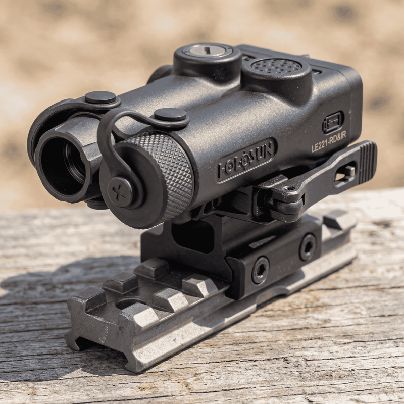 Holosun LE221-RD&IR Titanium Co-axial Red and IR Pointer Laser Sight