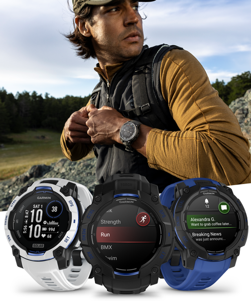 Garmin Instinct 3 Rugged Outdoor GPS Smartwatch – 45/50mm AMOLED & SOLAR, Supernova Collection, Limited Edition Color, Health & Fitness Tracking | Werable4U Bundle