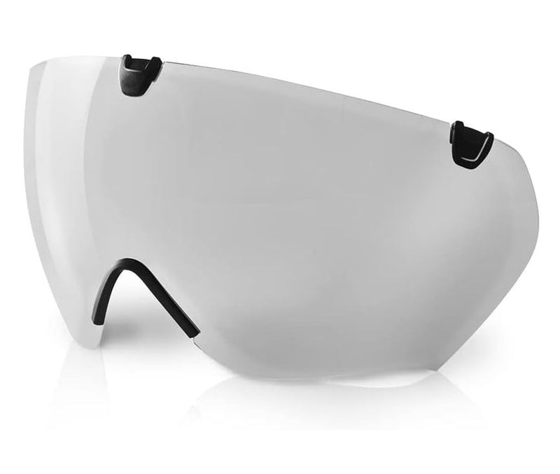 Kask Adult Bike Helmet Accessory BAMBINO PRO VISOR Clear/Silver Mirror, Size 58/62