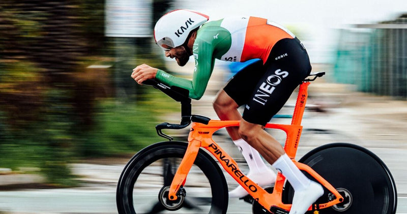 Kask Adult Bike Helmet Accessory MISTRAL VISOR Clear/Orange, Size 62