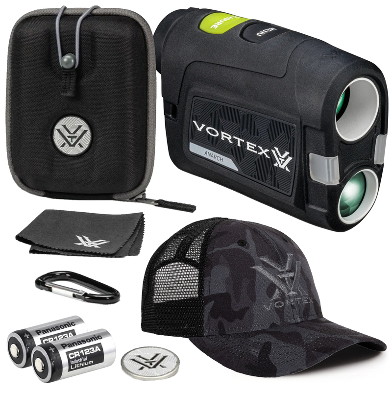 Vortex Optics Anarch Image Stabilized Golf Laser Rangefinder with Free Hat Bundle