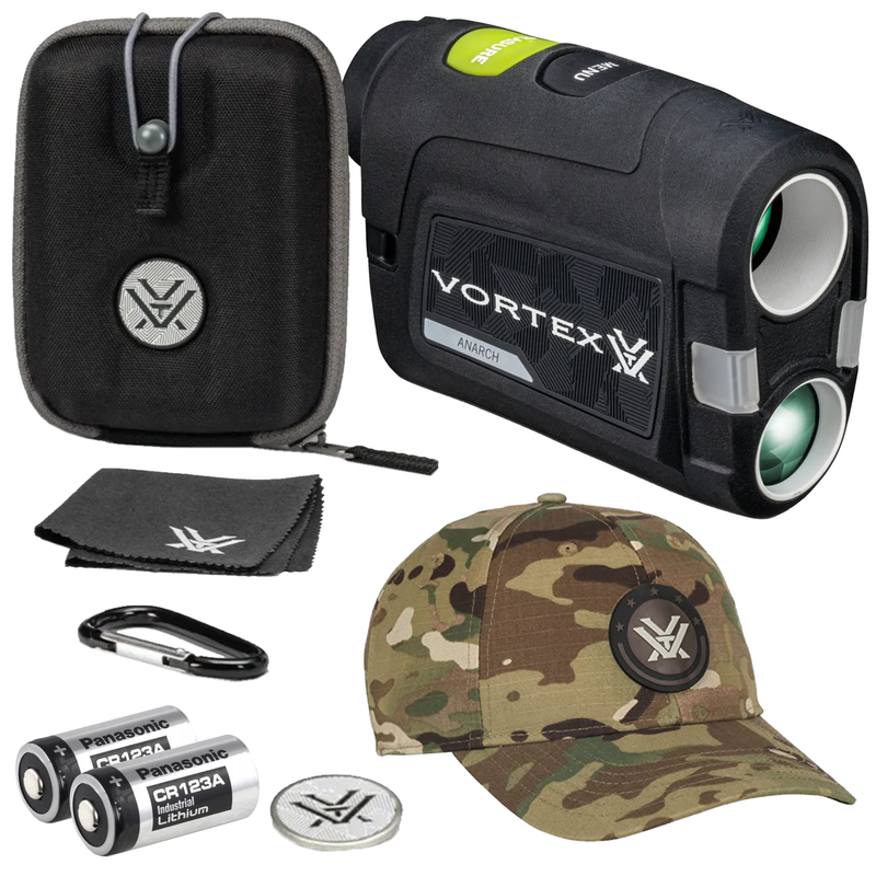 Vortex Optics Anarch Image Stabilized Golf Laser Rangefinder with Free Hat Bundle