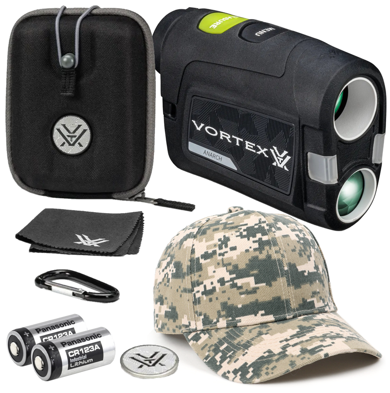 Vortex Optics Anarch Image Stabilized Golf Laser Rangefinder with Free Hat Bundle