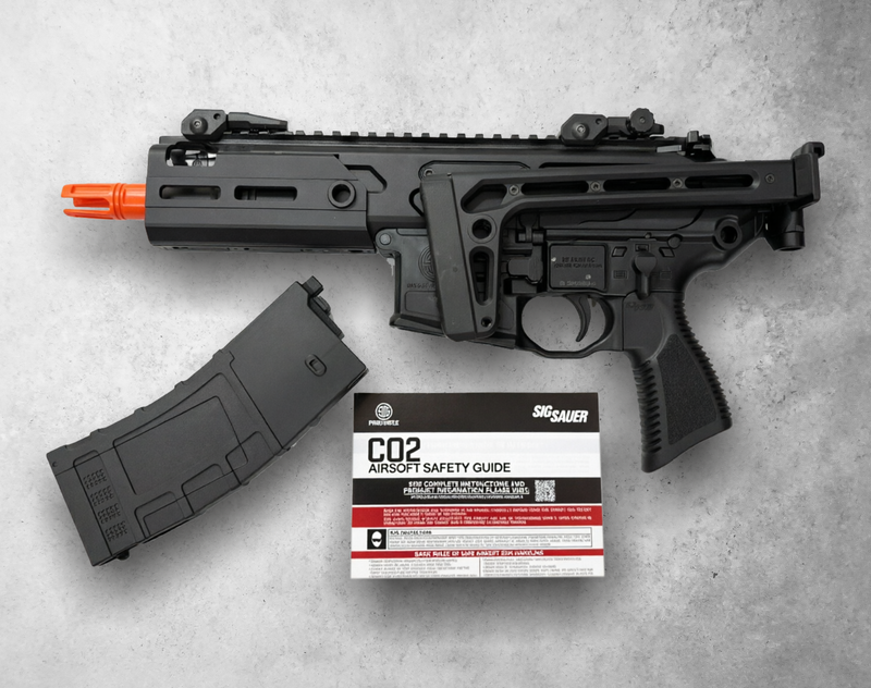 Sig Sauer MCX-RATTLER 6mm CO2 Blowback Airsoft Rifle (AIR-PF-RATTLER-CO2)