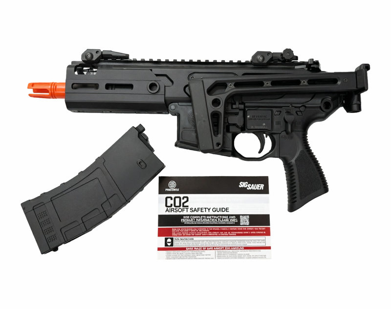 Sig Sauer MCX-RATTLER 6mm CO2 Blowback Airsoft Rifle (AIR-PF-RATTLER-CO2)