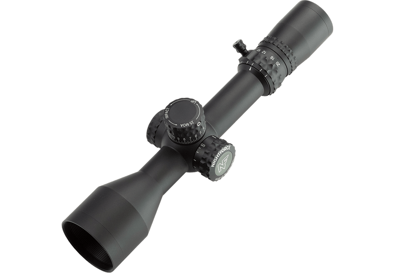 NIGHTFORCE NX8 2.5-20x50mm 8X Zoom Range F2 Illuminated Moar-CF2 Black Matte Ultra-Compact Hunting Scope (C639)