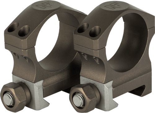 NightForce X-Treme Duty Ultralite 1.0" Medium 30mm 4 screw Dark Earth Rings Titanium/Alloy (A677)