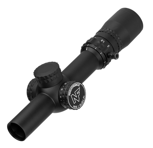 Nightforce NX6 1-6x24mm F1 FC-DMx FFP Lightweight Riflescope (C726)
