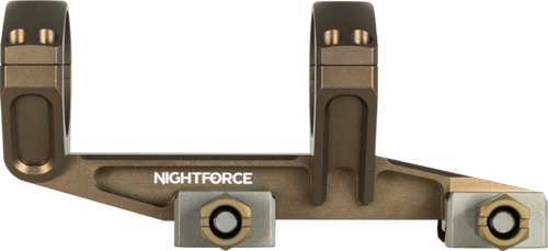 Nightforce UltraMount 34mm One-Piece Scope Ring Mount, 1.540in, 0 MOA, Dark Earth (A696)