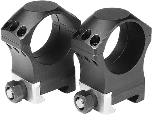 Nightforce X-Treme Duty 30mm Ultralite 1" Medium 6 Screw Design Titanium/Alloy Ring Set (A265)