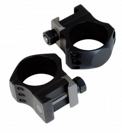 Nightforce X-Treme Duty Ultralite 34mm 6 Screw Design 1.125" Medium Titanium/Alloy Ring Set (A210)