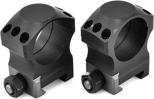 Nightforce X-Treme Duty Ultralite 34mm 6 Screw Design 1" Medium Titanium/Alloy Ring Set (A208)