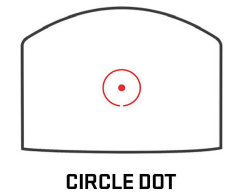 SIG SAUER Romeo-RS PRO Footprint Circle Dot | Clear SOR02001