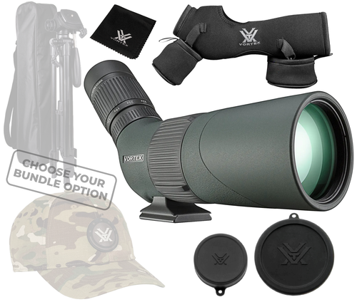 Vortex Optics Razor HD 13-39x56 Spotting Scope Angled RS-56A with Bundle