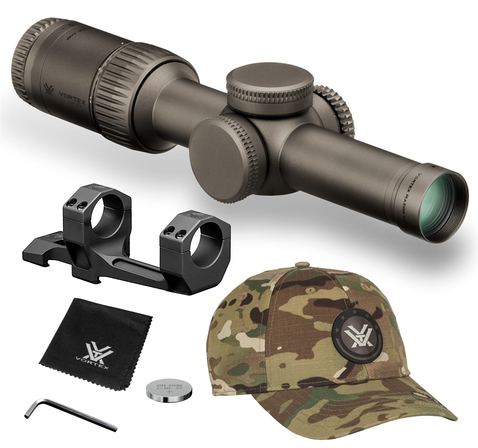 Vortex Optics Razor HD Gen II-E 1-6x24 Riflescope JM-1 BDC Reticle