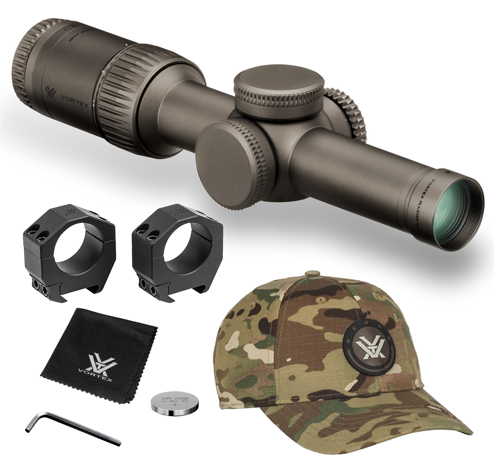 Vortex Optics Razor HD Gen II-E 1-6x24 Riflescope JM-1 BDC Reticle