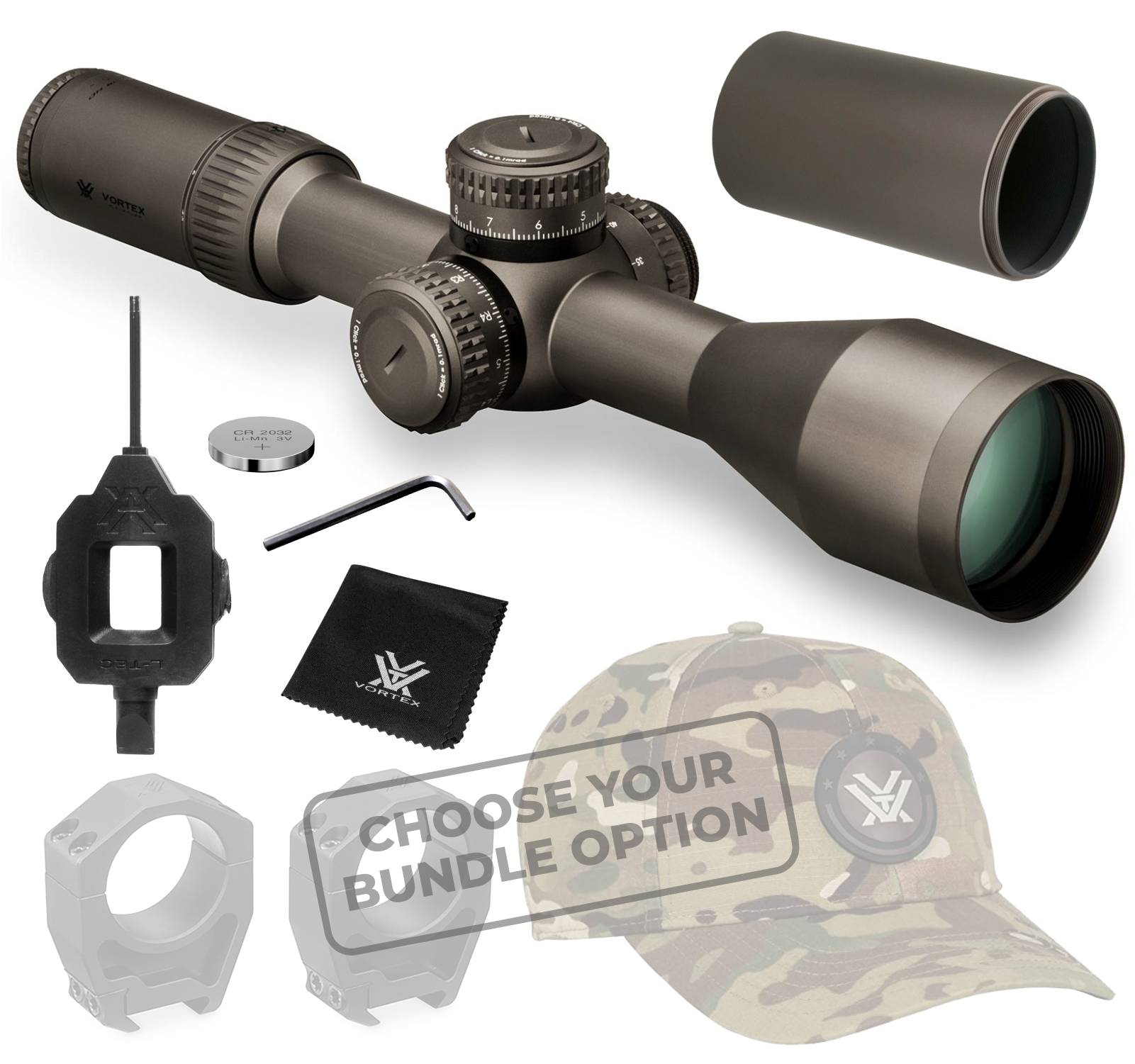 Vortex Optics Razor HD Gen II 4.5-27x56 FFP Riflescope HORUS