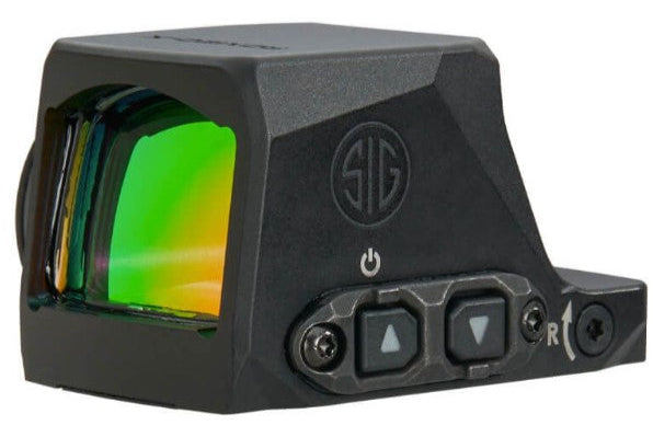 Sig Sauer Romeo-X Enclosed Compact Circle Red Dot Sight, Rugged Durable Aluminum, Waterproof (SORX1400)