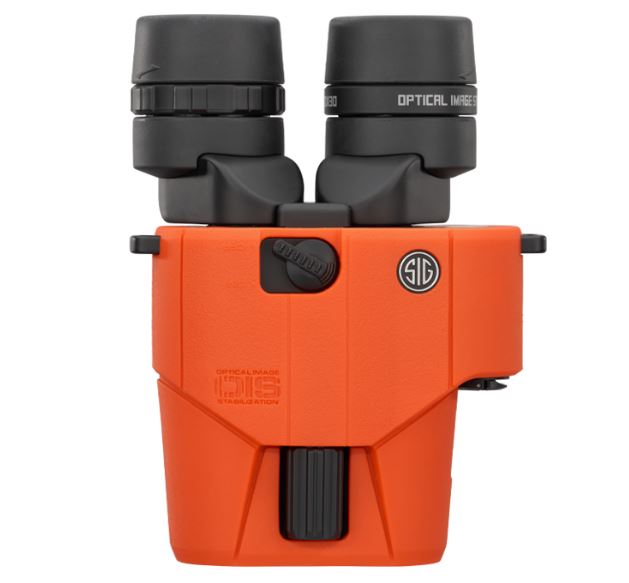 SIG SAUER ZULU6 HDX Marine Image Stabilized Binoculars - HDX Lens System, 10x30mm (SOZ6WP10OR)