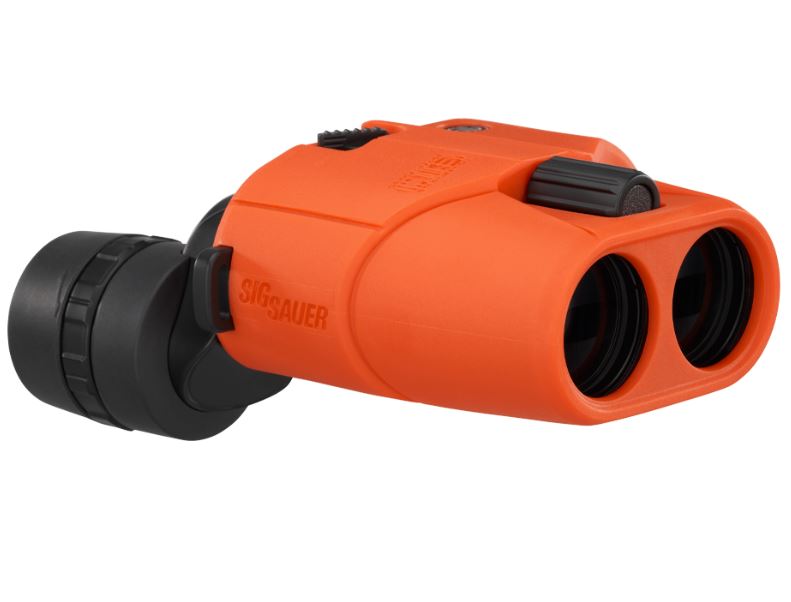 SIG SAUER ZULU6 HDX Marine Image Stabilized Binoculars - HDX Lens System, 10x30mm (SOZ6WP10OR)