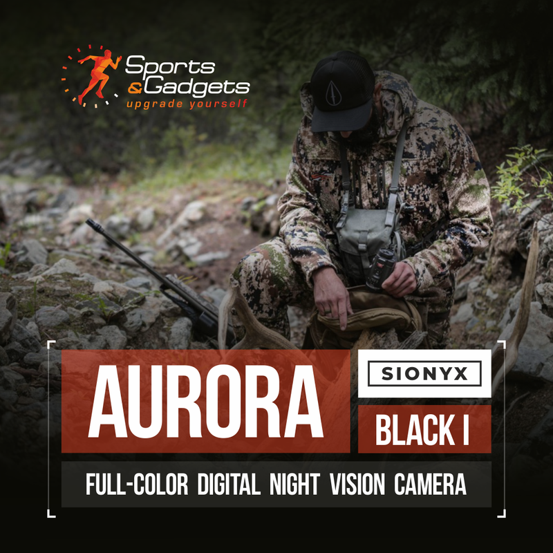 SiOnyx Aurora Black Full-Color Digital Night Vision Camera (with Free Hard Case)