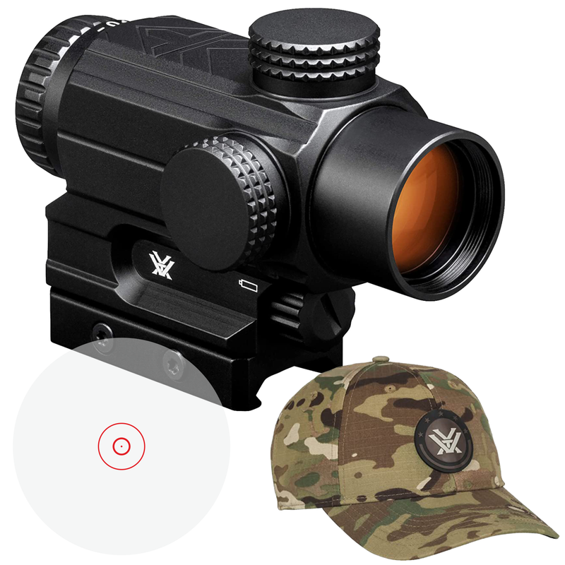 Vortex Optics SPR-200 Spitfire Prism Scope 1x DRT MOA with Vortex Optics Free Hat Bundle