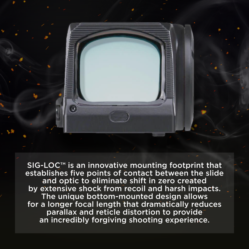 Sig Sauer ROMEO-X SIG-LOC PRO Green 3 MOA Dot Sight (SORX1580)