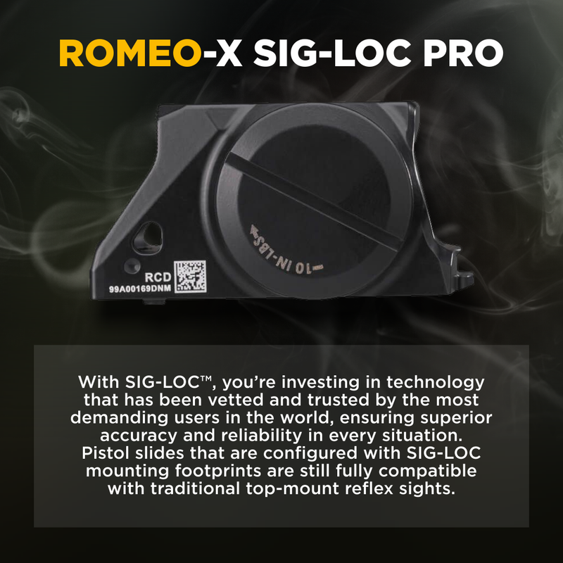Sig Sauer ROMEO-X SIG-LOC PRO Green 6 MOA Dot Sight (SORX1590)