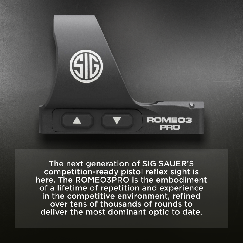 Sig Sauer ROMEO3 PRO 1X31MM 8 MOA Red Dot (SOR30800)