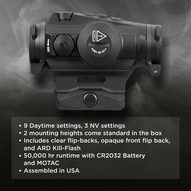 Sig Sauer ROMEO4T-PRO 1x20MM Red Dot Sight Black (SOR44101)