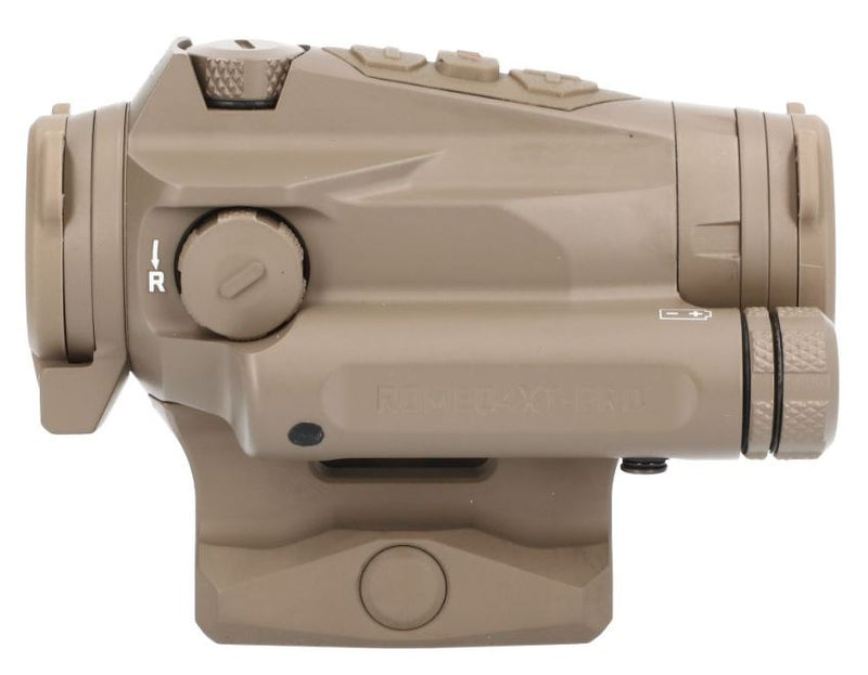 Sig Sauer Romeo4XT-PRO Red Dot Sight, Ballistic Circle Dot, 0.5 MOA ADJ, Hex Bolt Mount, Spacer, FDE (Sor44002)