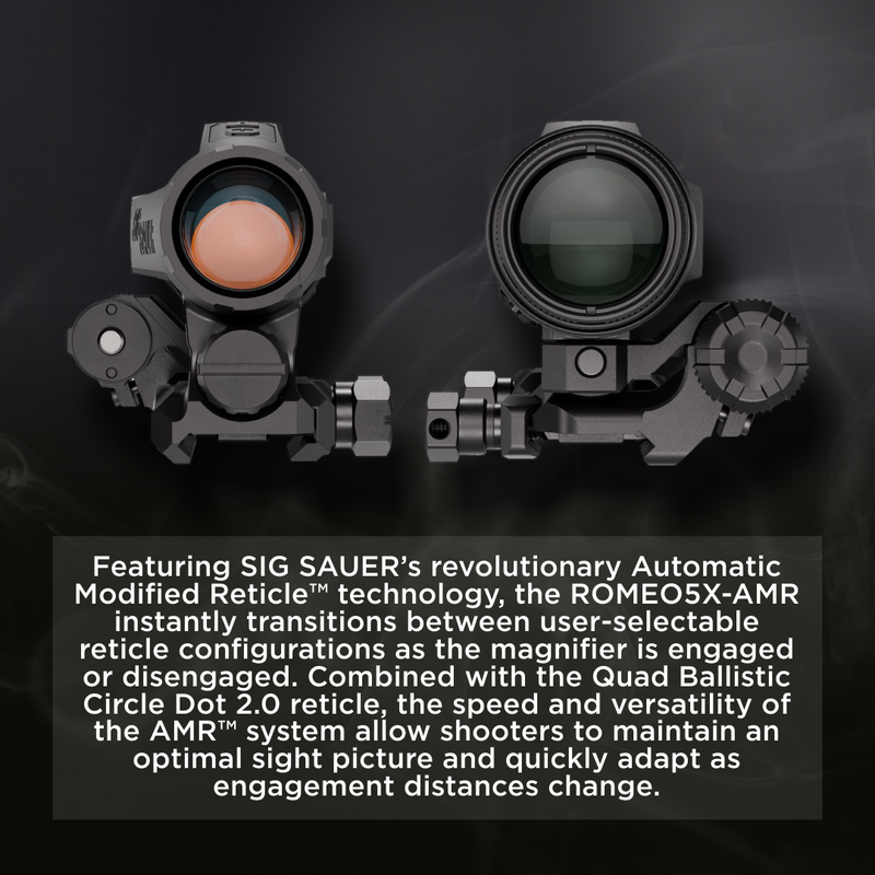 Romeo5X-AMR 1x20mm/Juliet3 Micro-AMR 3x22mm RD Sight+Magnifier Combo Kit (SORJ5XAMR01)