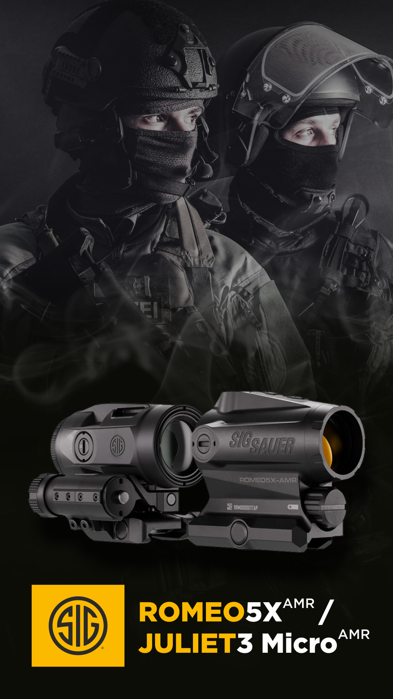 Romeo5X-AMR 1x20mm/Juliet3 Micro-AMR 3x22mm RD Sight+Magnifier Combo Kit (SORJ5XAMR01)