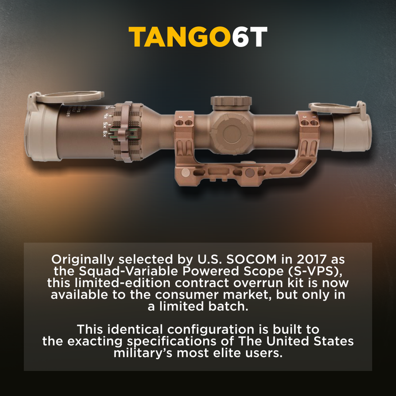 Sig Sauer TANGO6T S-VPS KIT 1-6X24mm (SFP) FDE Riflescope (SOT61SVPS)